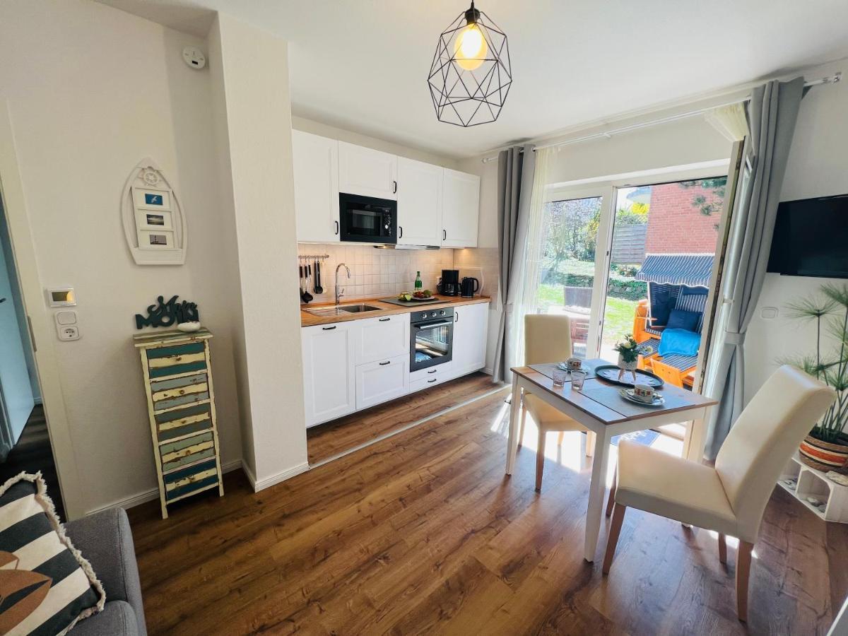 Seelund - Meeresrauschen Lauschen - Ruhiges Sonniges Apartment Mit Garten Und Terrasse Nahe Strand Und Ostsee Schönhagen Dış mekan fotoğraf