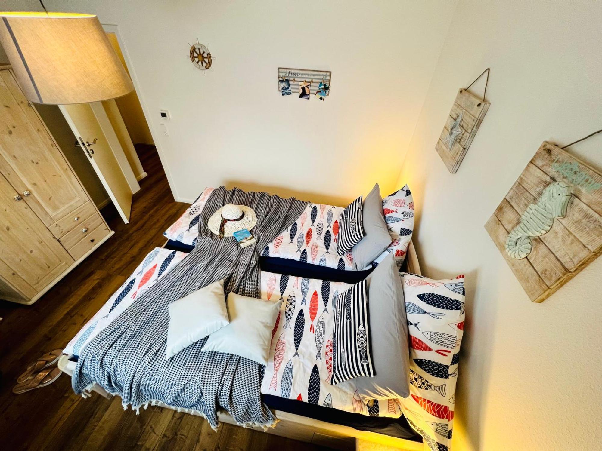 Seelund - Meeresrauschen Lauschen - Ruhiges Sonniges Apartment Mit Garten Und Terrasse Nahe Strand Und Ostsee Schönhagen Dış mekan fotoğraf